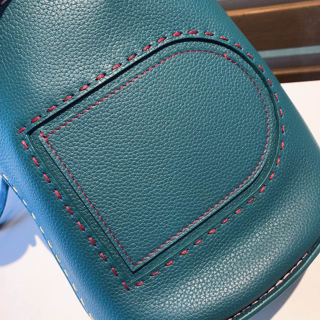 델보 팽 미니 버킷 크로스백